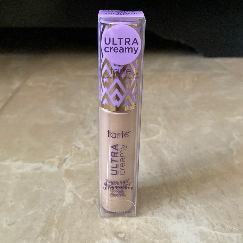 Tarte shape tape™ ULTRA CREAMY Concealer Full Size - 27S Light-Medium Sand NWT